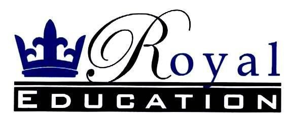 Mẫu nhãn hiệu ROYAL EDUCATION