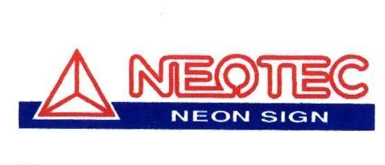 Mẫu nhãn hiệu NEOTEC NEON SIGN