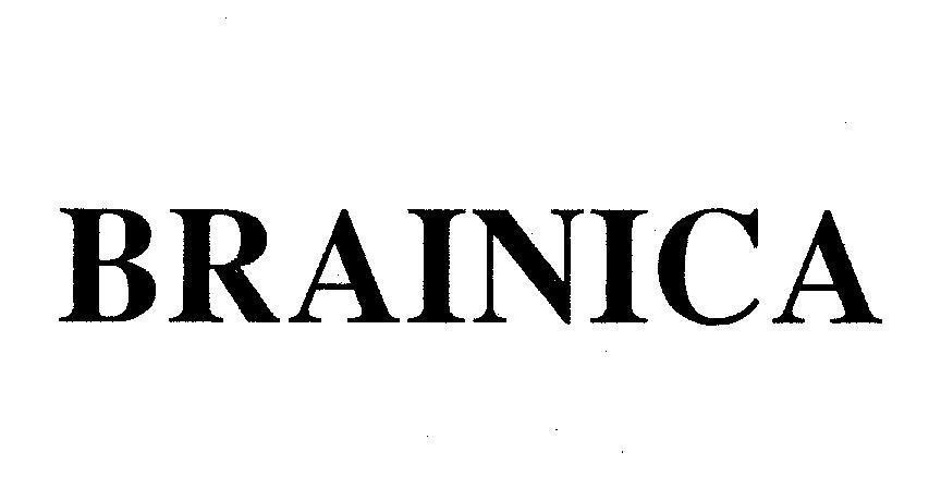 Mẫu nhãn hiệu BRAINICA