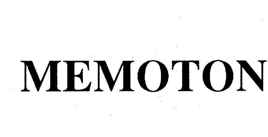 Mẫu nhãn hiệu MEMOTON