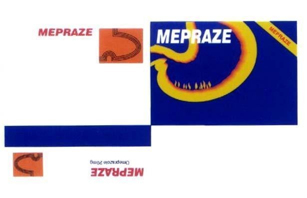 Mẫu nhãn hiệu MEPRAZE