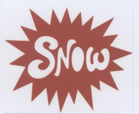 Mẫu nhãn hiệu SNOW