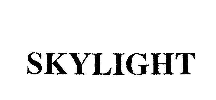 Mẫu nhãn hiệu SKYLIGHT