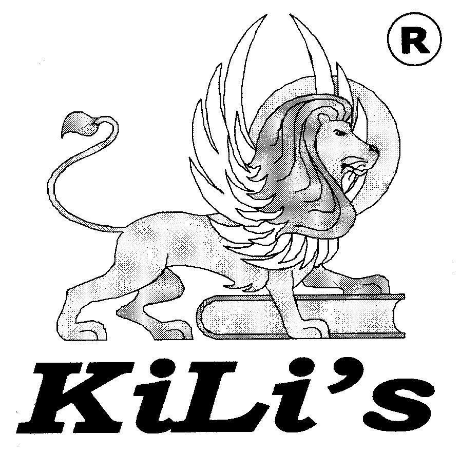 Mẫu nhãn hiệu KILI'S