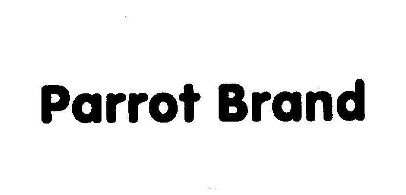 Mẫu nhãn hiệu PARROT BRAND
