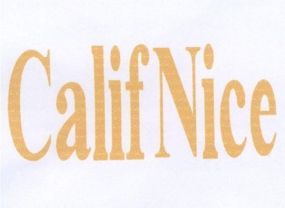 Mẫu nhãn hiệu CALIFNICE
