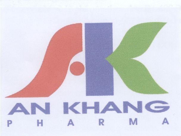 Mẫu nhãn hiệu AK AN KHANG PHARMA