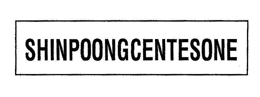 Mẫu nhãn hiệu SHINPOONGCENTESONE