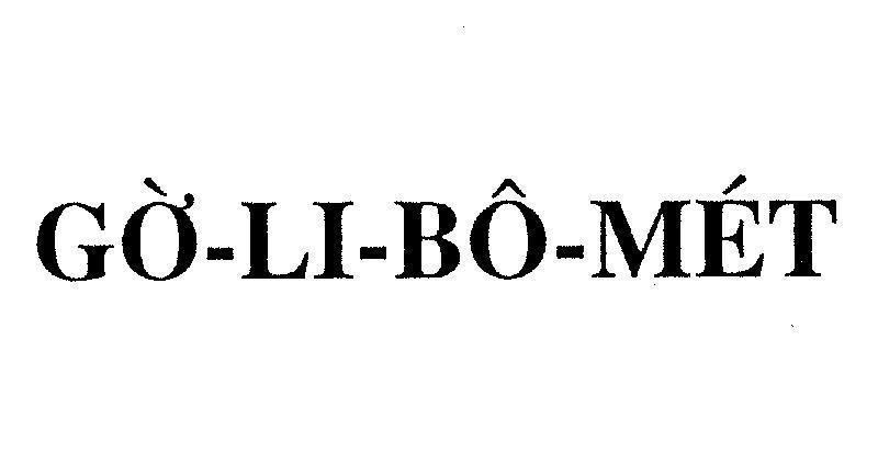 Mẫu nhãn hiệu Gờ-LI-BÔ-MéT