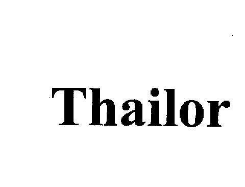 Mẫu nhãn hiệu THAILOR