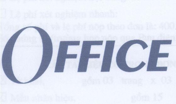 Mẫu nhãn hiệu OFFICE