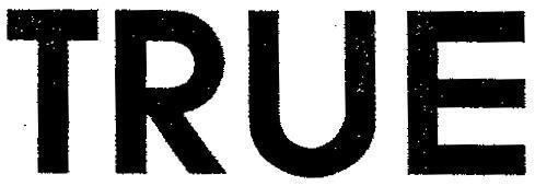 Mẫu nhãn hiệu TRUE