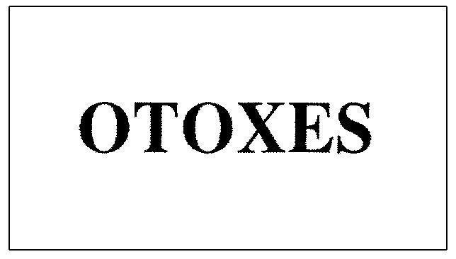 Mẫu nhãn hiệu OTOXES