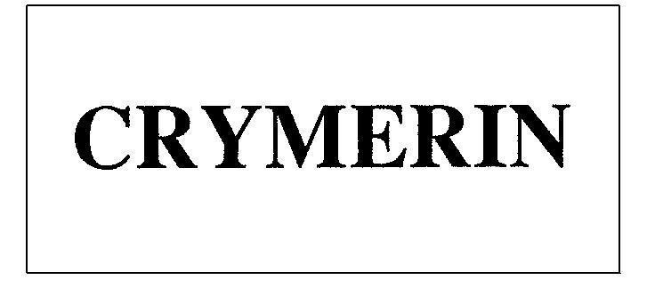 Mẫu nhãn hiệu CRYMERIN