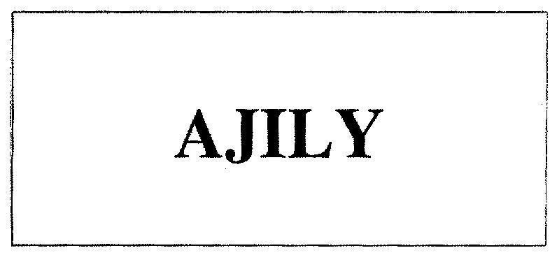 Mẫu nhãn hiệu AJILY