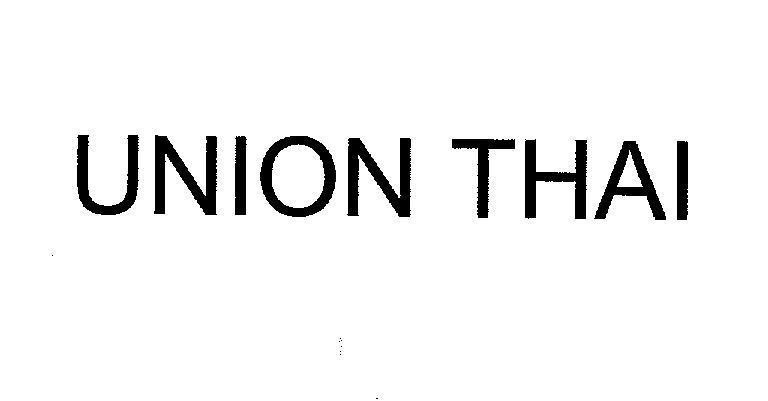 Mẫu nhãn hiệu UNION THAI