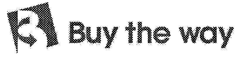 Mẫu nhãn hiệu B BUY THE WAY