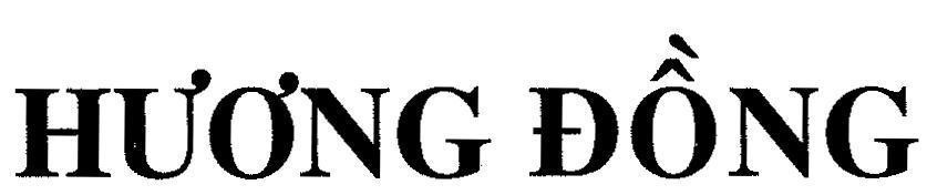 Mẫu nhãn hiệu HƯƠNG ĐồNG