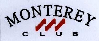 Mẫu nhãn hiệu MONTEREY CLUB
