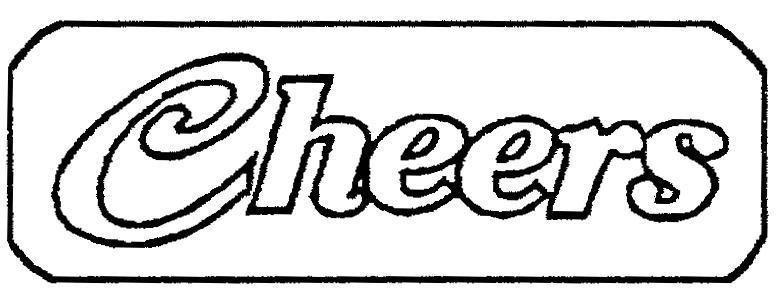 Mẫu nhãn hiệu CHEERS