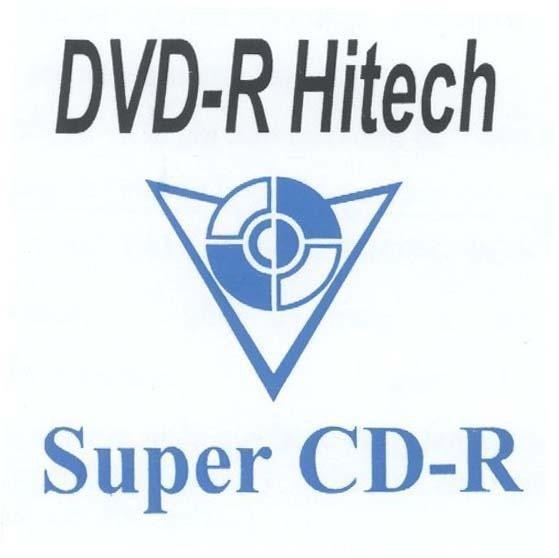 Mẫu nhãn hiệu DVD-R HITECH SUPER CD-R