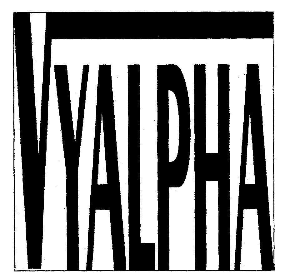 Mẫu nhãn hiệu VYALPHA