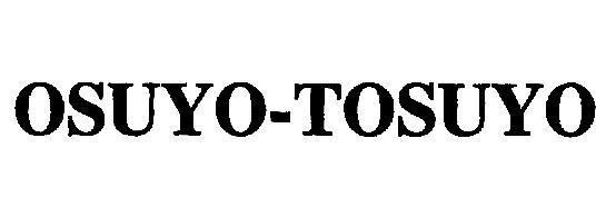 Mẫu nhãn hiệu OSUYO-TOSUYO