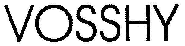 Mẫu nhãn hiệu VOSSHY