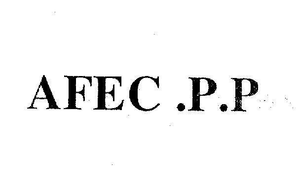 Mẫu nhãn hiệu AFEC .P.P