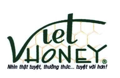 Mẫu nhãn hiệu VIET HONEY Nhìn thật tuyệt, thưởng thức... tuyệt vời hơn !