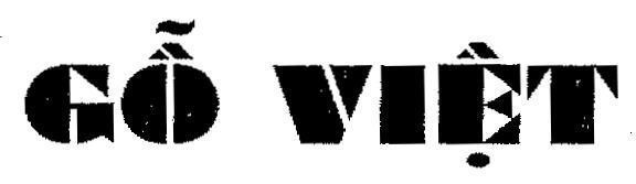 Mẫu nhãn hiệu Gỗ VIệT