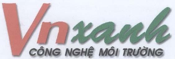 Mẫu nhãn hiệu VN XANH Công Nghệ Môi Trường
