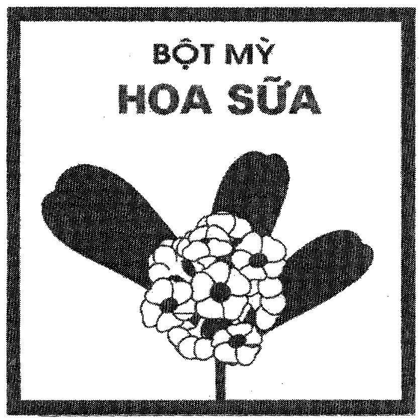 Mẫu nhãn hiệu Hoa Sữa Bột Mỳ