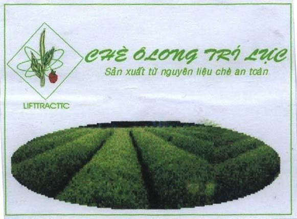 Mẫu nhãn hiệu Trí Lực LIFTTRACTIC Chè Ô Long