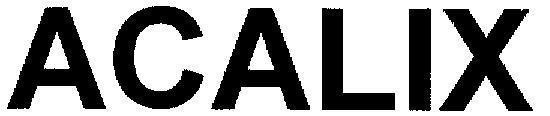 Mẫu nhãn hiệu ACALIX