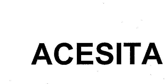 Mẫu nhãn hiệu ACESITA