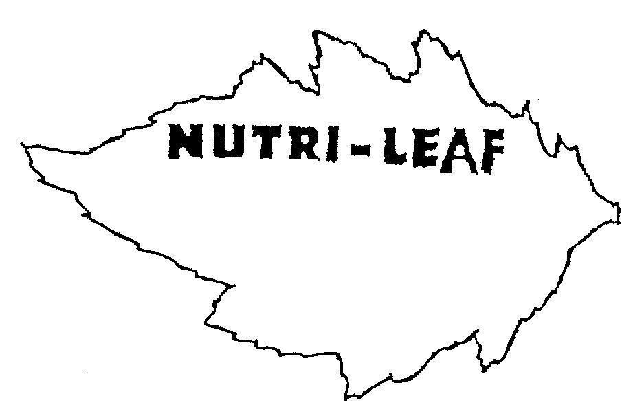 Mẫu nhãn hiệu NUTRI-LEAF