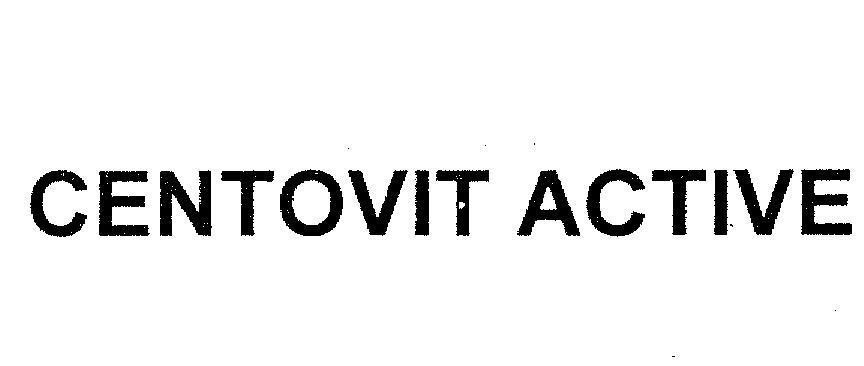 Mẫu nhãn hiệu CENTOVIT ACTIVE