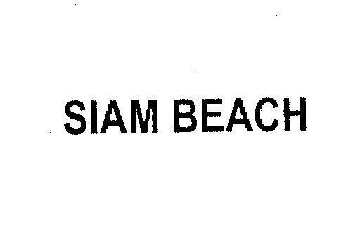 Mẫu nhãn hiệu SIAM BEACH