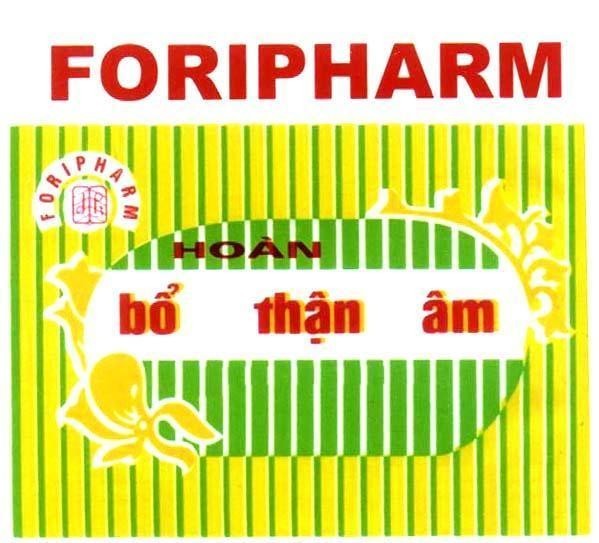 Mẫu nhãn hiệu FORIPHARM HOàN Bổ THậN ÂM