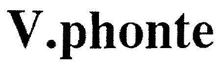 Mẫu nhãn hiệu V.PHONTE