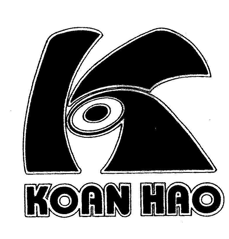 Mẫu nhãn hiệu K KOAN HAO