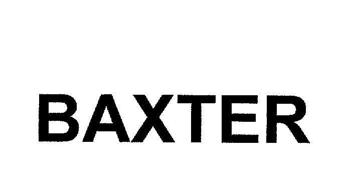 Mẫu nhãn hiệu BAXTER