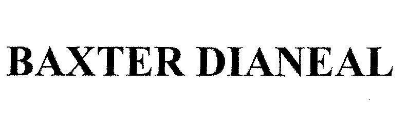 Mẫu nhãn hiệu BAXTER DIANEAL