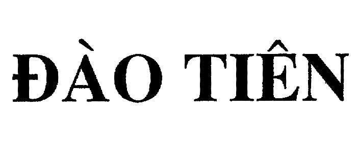 Mẫu nhãn hiệu Đào Tiên