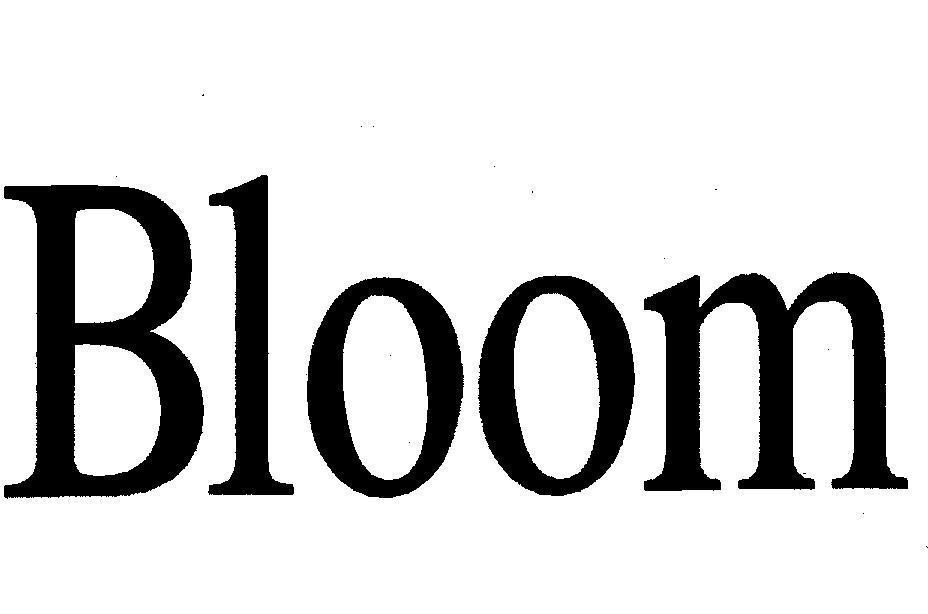 Mẫu nhãn hiệu BLOOM