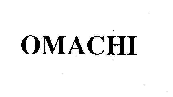 Mẫu nhãn hiệu OMACHI