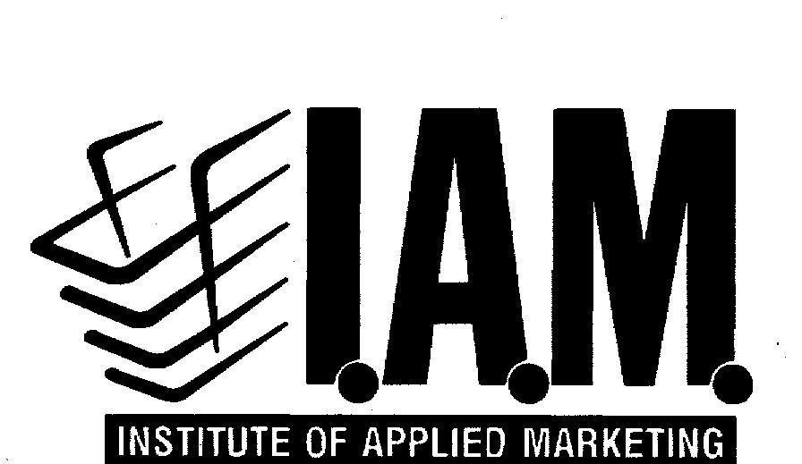 Mẫu nhãn hiệu I A M INSTITUTE OF APPLIED MARKETING