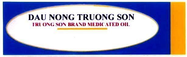 Mẫu nhãn hiệu TRUONG SON TRUONG SON BRAND MEDICATED OIL DAU NONG
