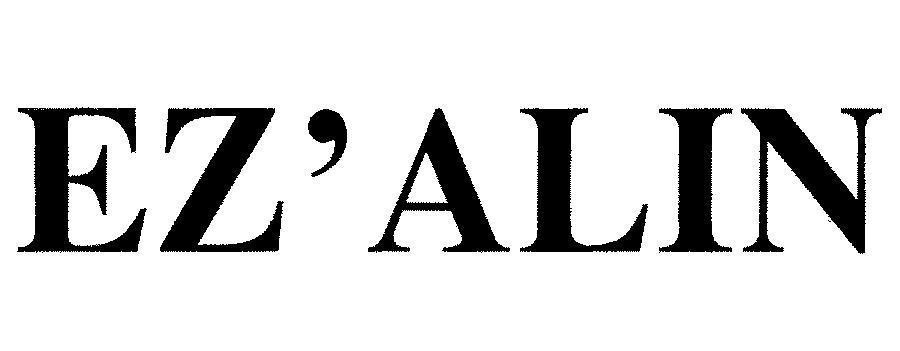 Mẫu nhãn hiệu EZ ALIN